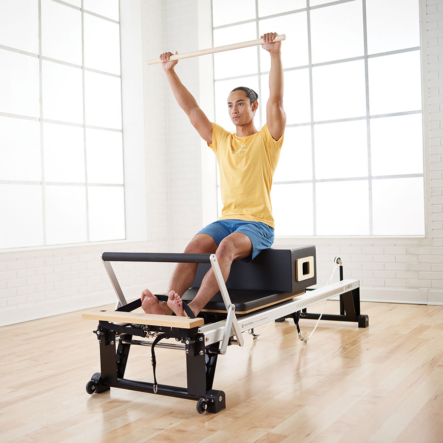Person on Reformer
